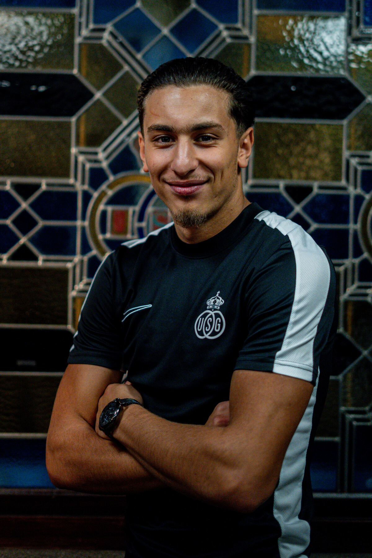 Yasser Azam Hassani à l'Union Saint-Gilloise